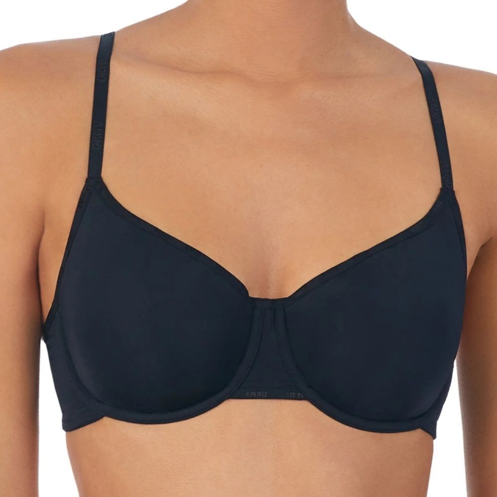 DYNK Table Top Micro Unlined Black Demi Bra Size 38D